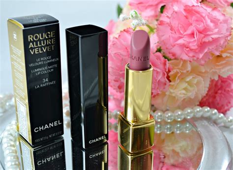 chanel la raffinee dupe|Chanel Rouge Allure Velvet lipstick 34 La Raffinee review, .